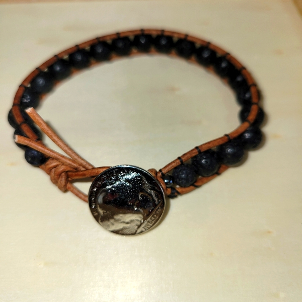 8" Lava Stone Bracelet